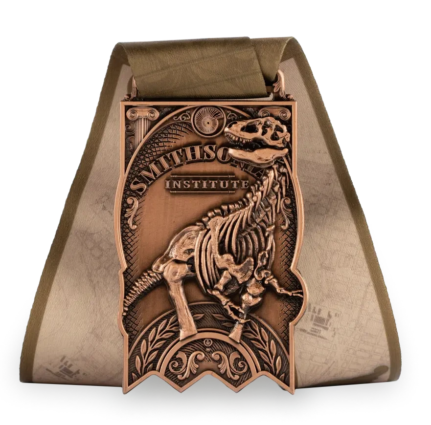 Washington DC City finisher medal, back