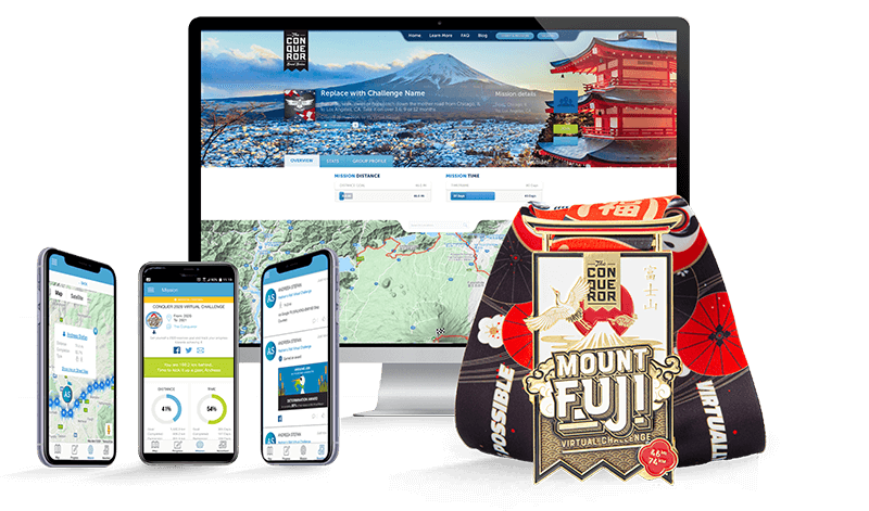  Mount Fuji Virtual Challenge  The Conqueror Virtual  
