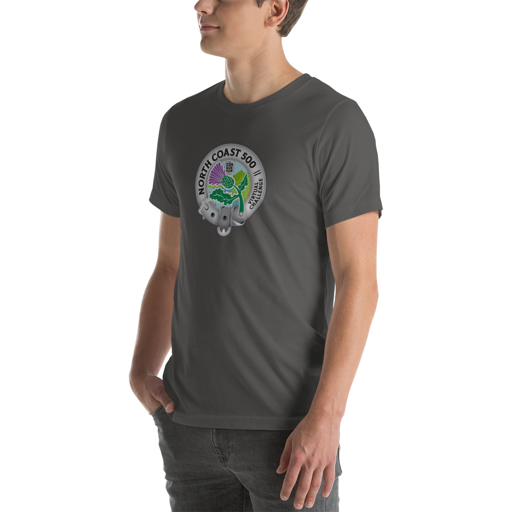 North Coast 500 Virtual Challenge | Short-Sleeve Unisex T-Shirt | The ...