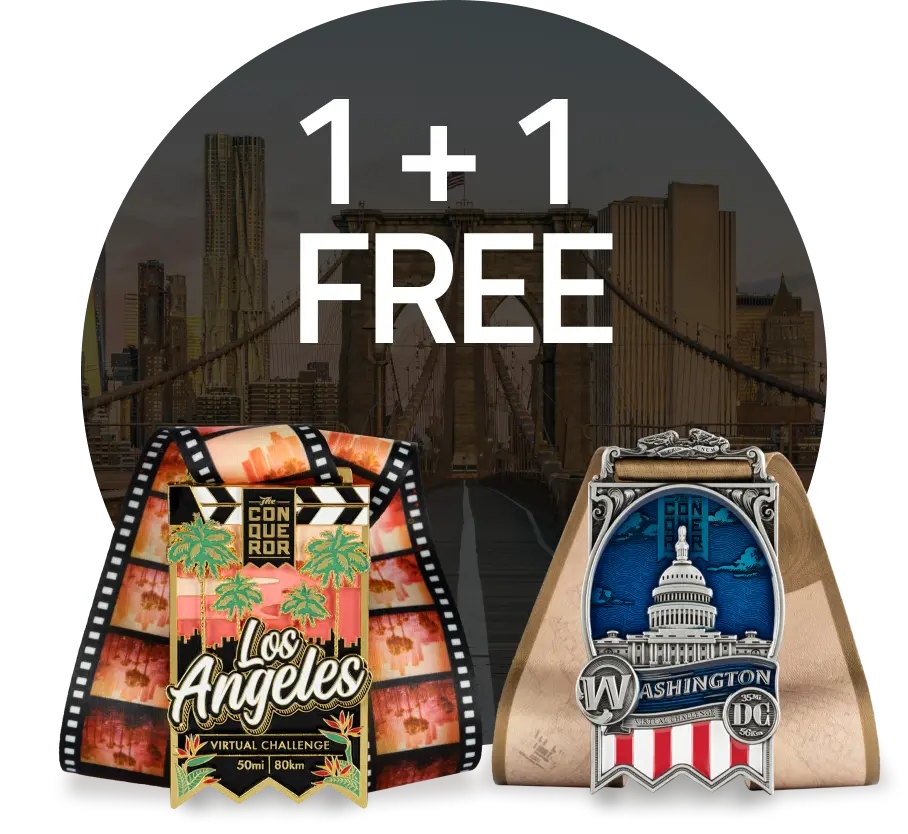Washington DC + FREE Los Angeles Challenges (shipping included)