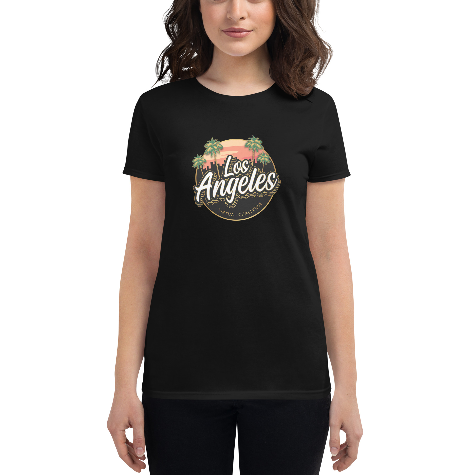 Los Angeles Virtual Challenge, Women's short sleeve t-shirt