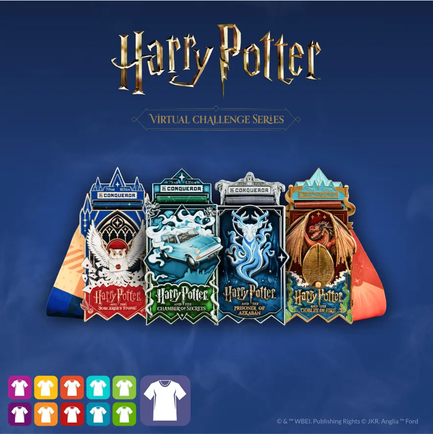 Harry Potter Entry + Medal + Apparel