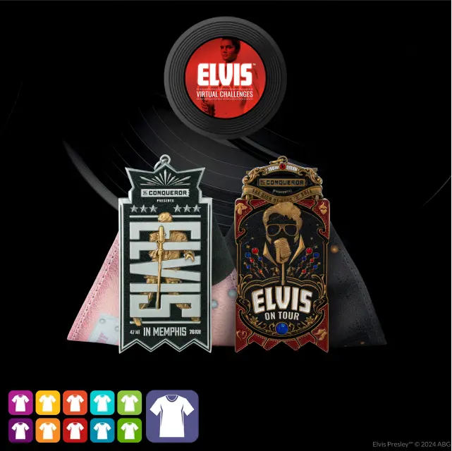 Elvis Entry + Medal + Apparel