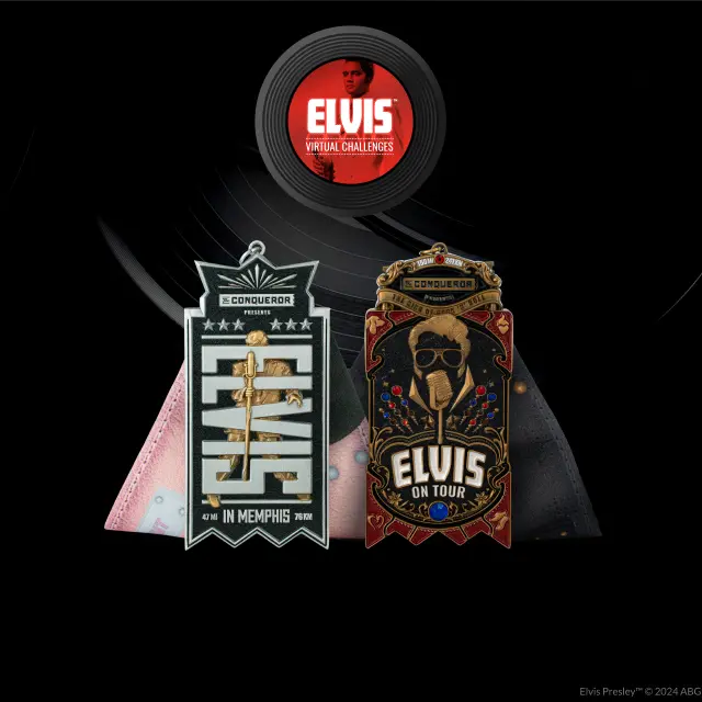 Elvis Entry + Medal