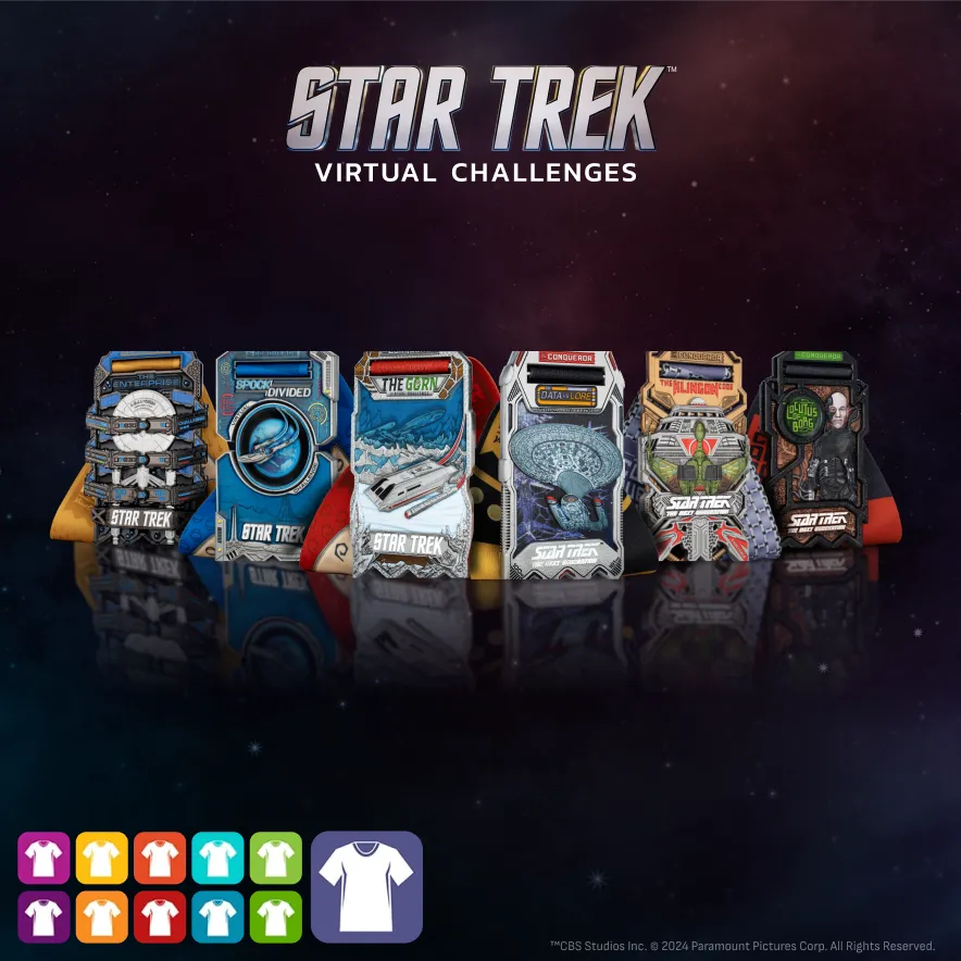 Star Trek Entry + Medal + Apparel