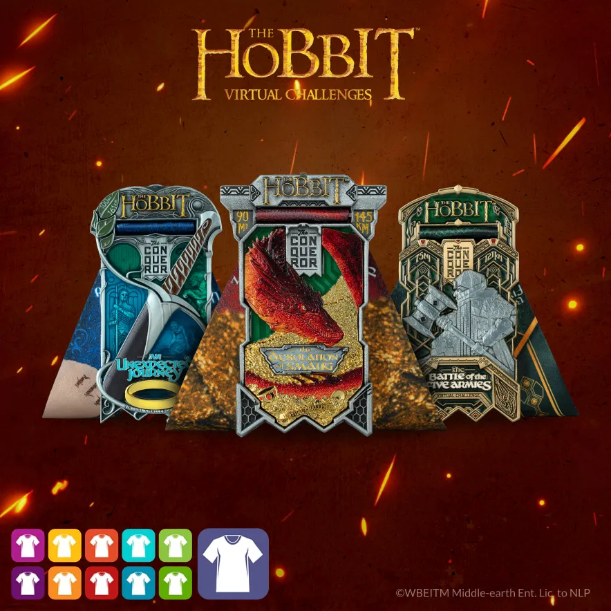 The Hobbit Entry + Medal + Apparel